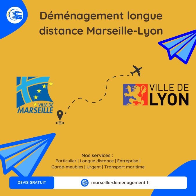 Déménagement Marseille Lyon