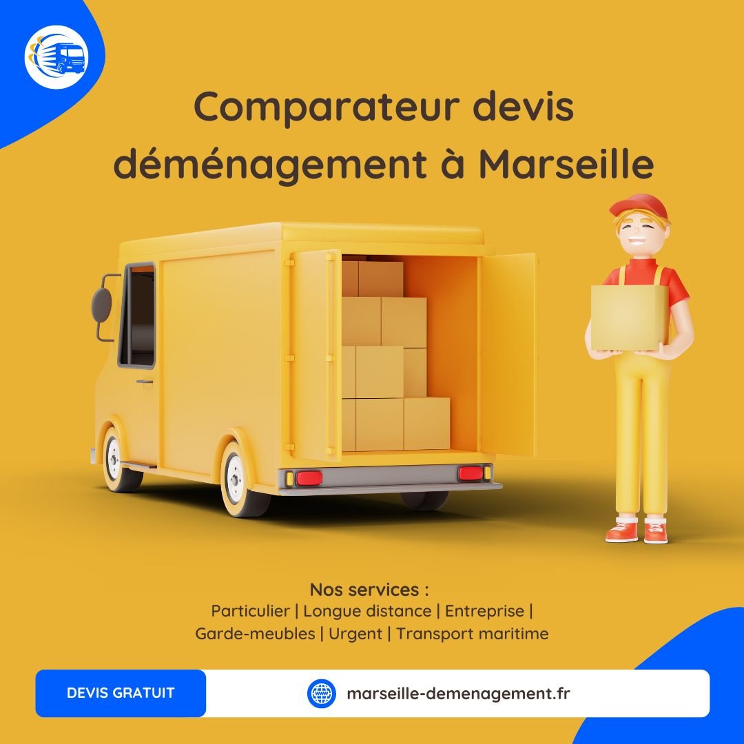 Comparateur devis déménagement à Marseille