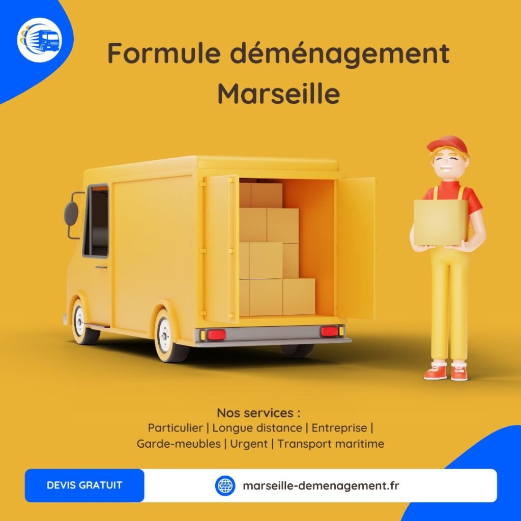 Formule déménagement Marseille